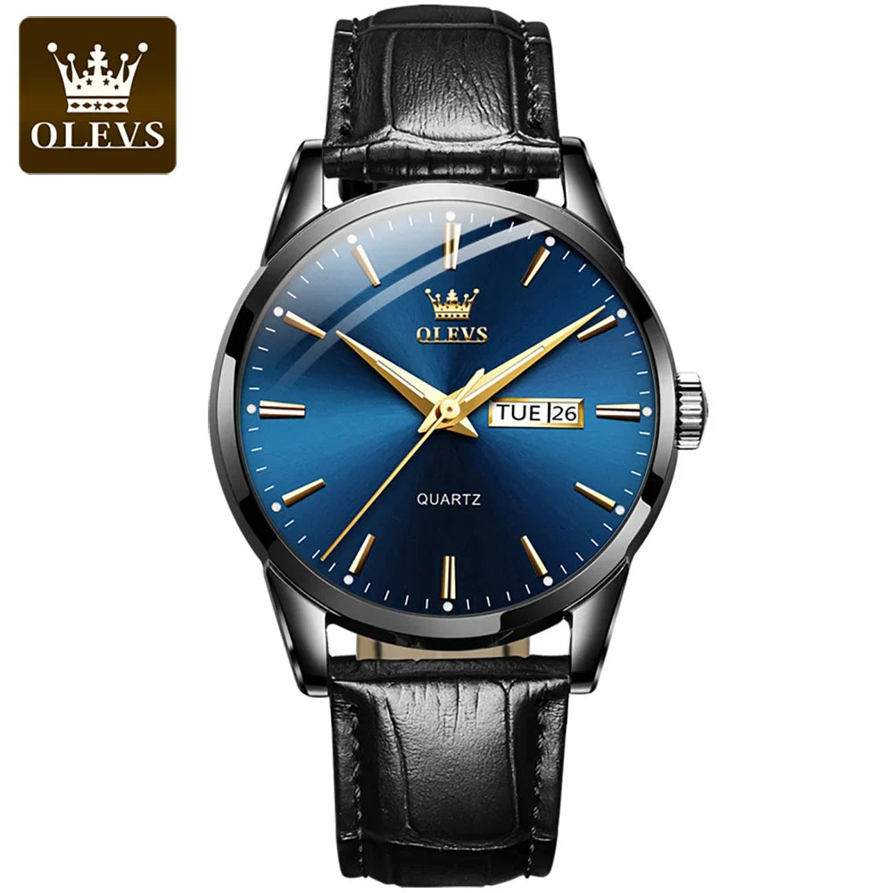OLEVS CLASSIC QUARTZ Linnoir