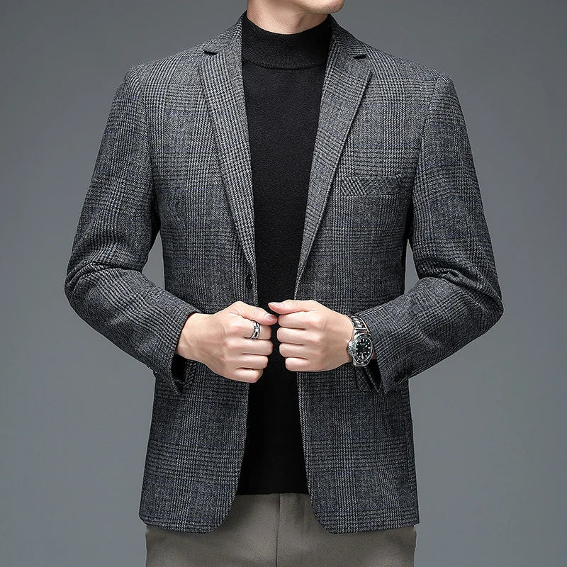 Linnoir: Heritage Check Blazer