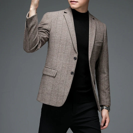 Linnoir: Heritage Check Blazer