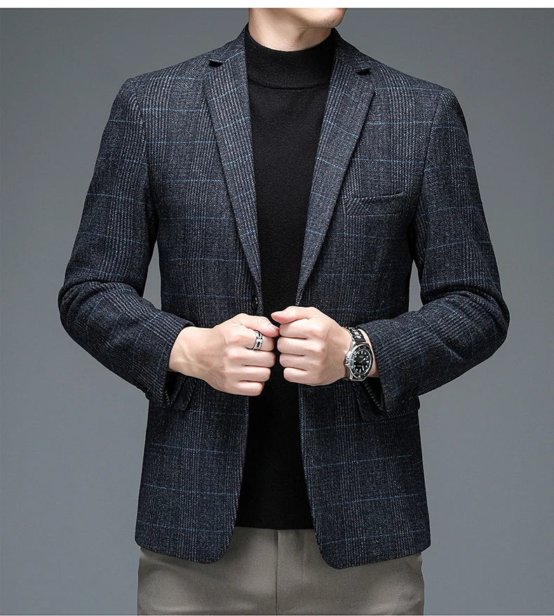 Linnoir: Heritage Check Blazer