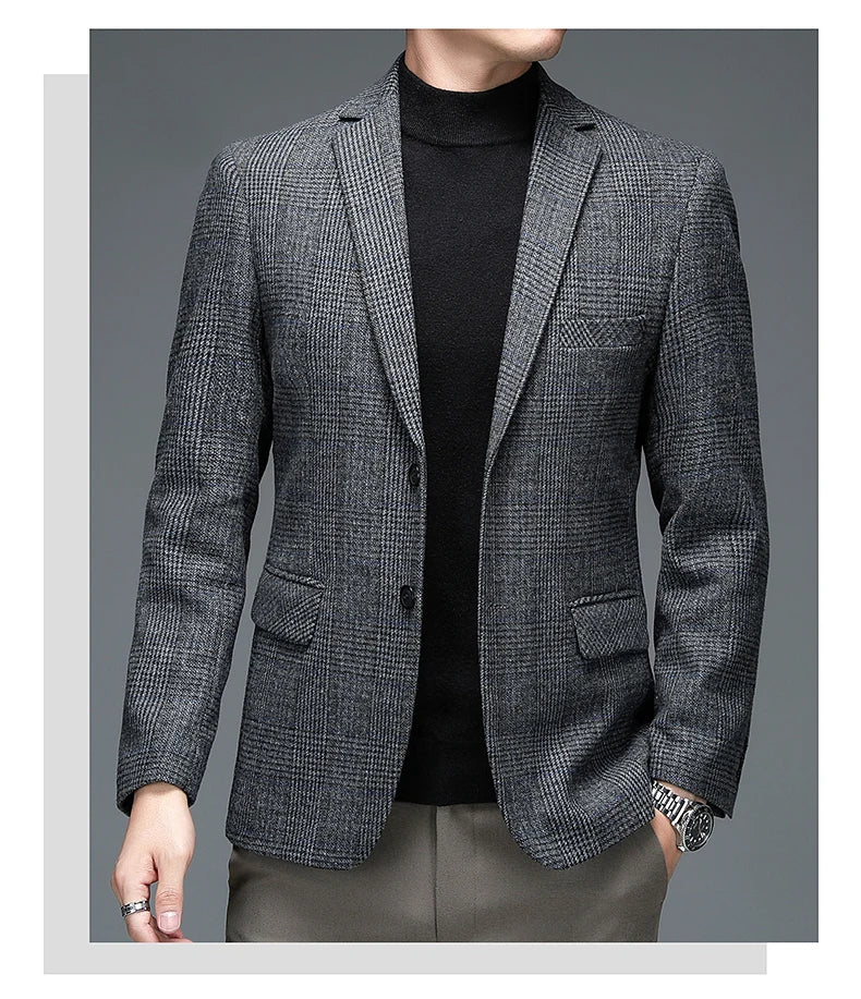 Linnoir: Heritage Check Blazer