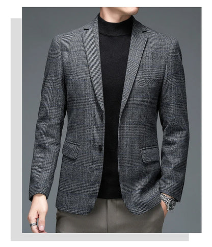 Linnoir: Heritage Check Blazer