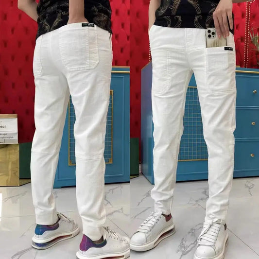 Linnoir: Corduroy Office Tailored Trousers