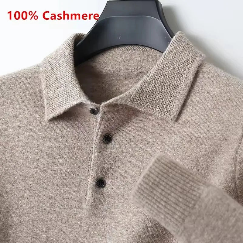 Linnoir: Polo Knitwear Classic Collar