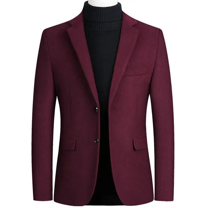 Linnoir: Blazer Texture Wool