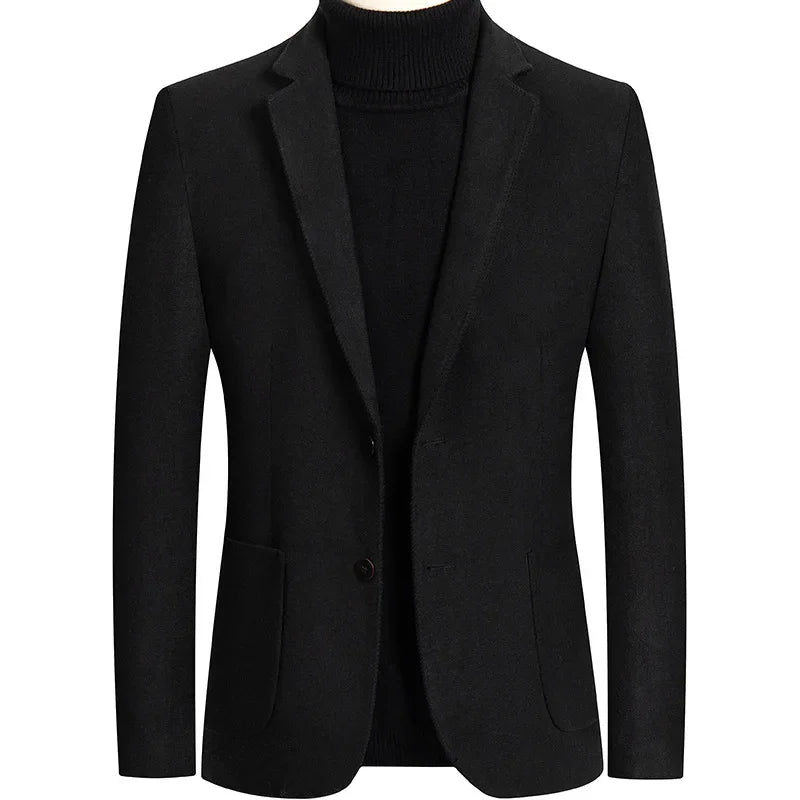 Linnoir: Blazer Texture Wool