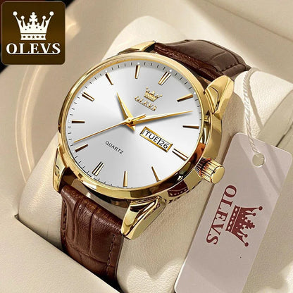 OLEVS CLASSIC QUARTZ Linnoir
