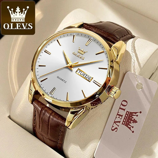 OLEVS CLASSIC QUARTZ Linnoir