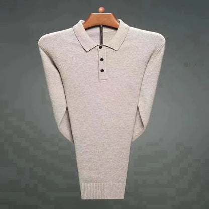 Linnoir: Polo Knitwear Classic Collar