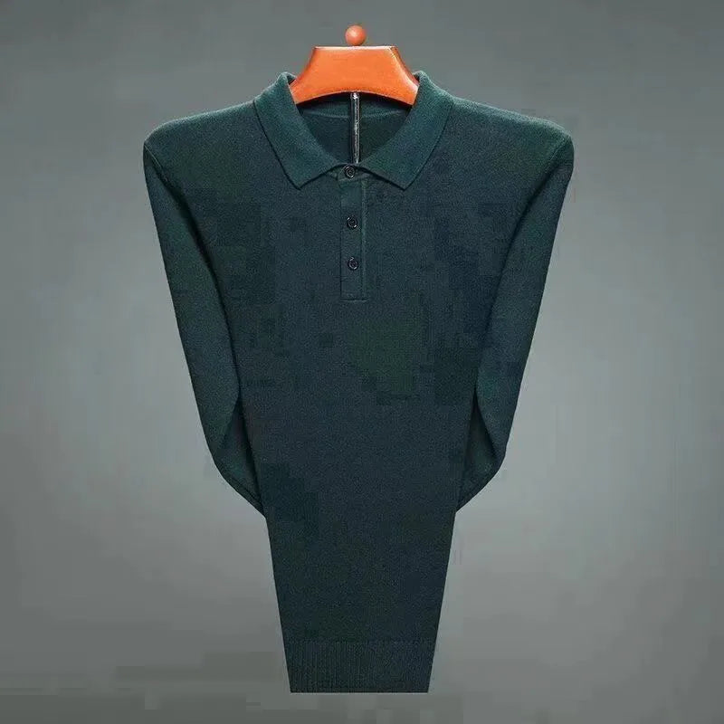 Linnoir: Polo Knitwear Classic Collar