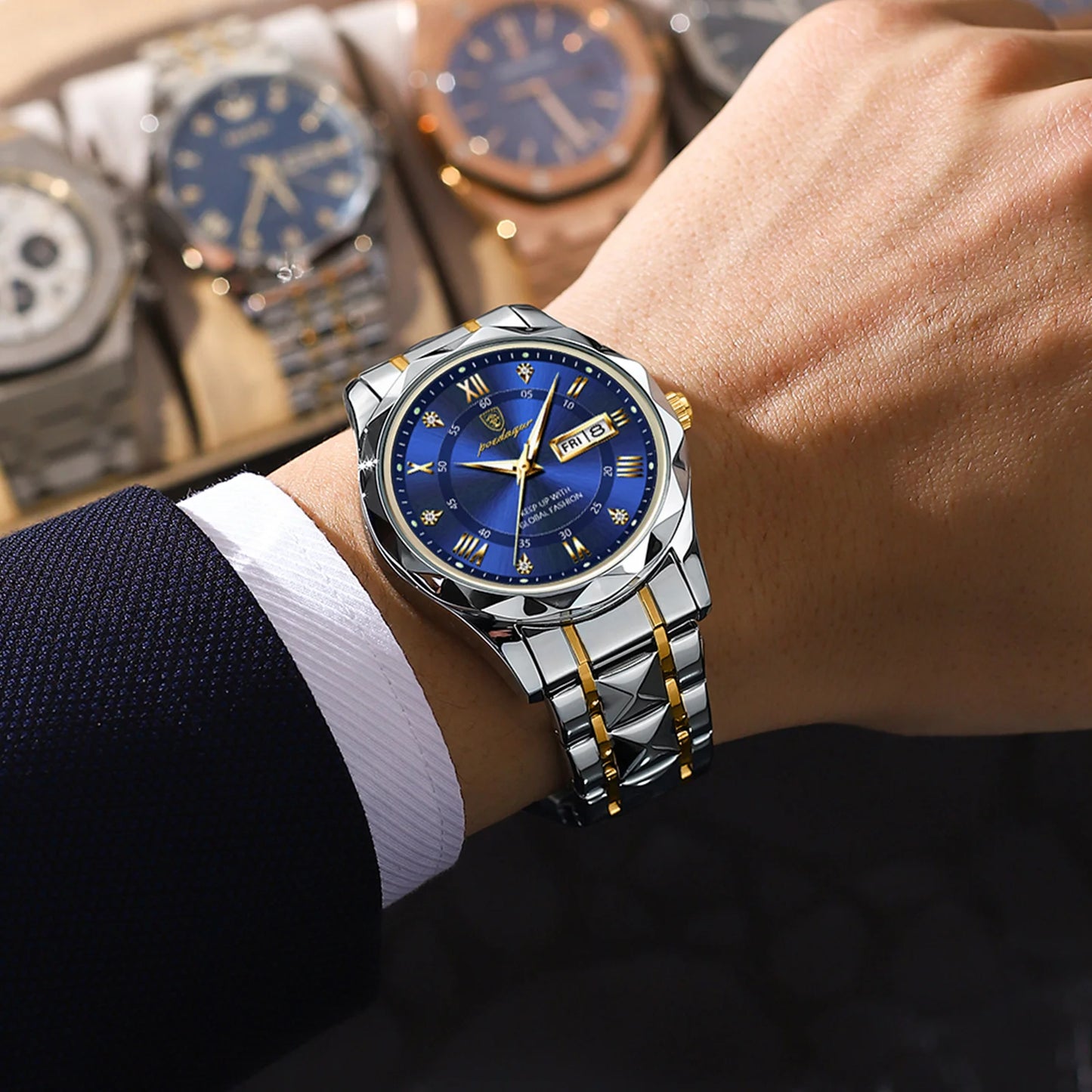 POEDAGAR luxury watch Linnoir