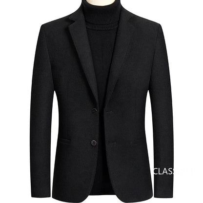 Linnoir: Blazer Texture Wool