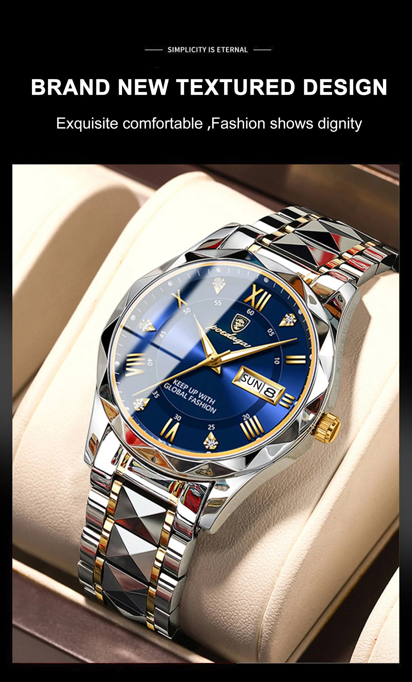POEDAGAR luxury watch Linnoir