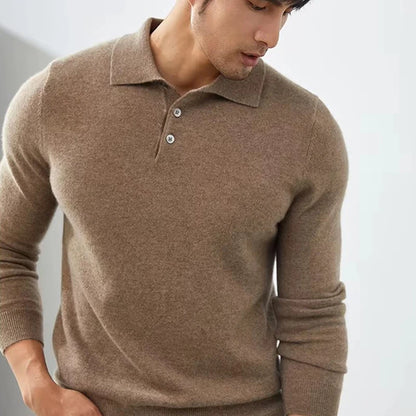 Linnoir: Polo Knitwear Classic Collar
