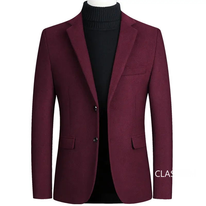 Linnoir: Blazer Texture Wool