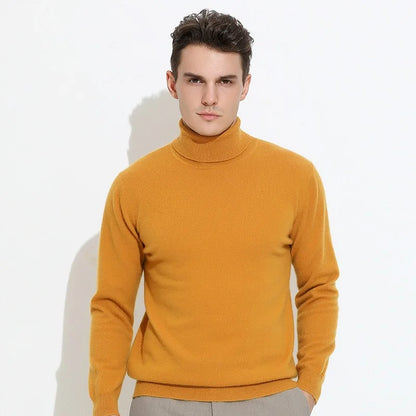 Linnoir: Pure Cashmere Turtleneck Sweater