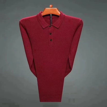Linnoir: Polo Knitwear Classic Collar