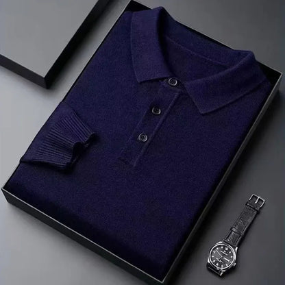 Linnoir: Polo Knitwear Classic Collar