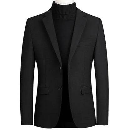 Linnoir: Blazer Texture Wool