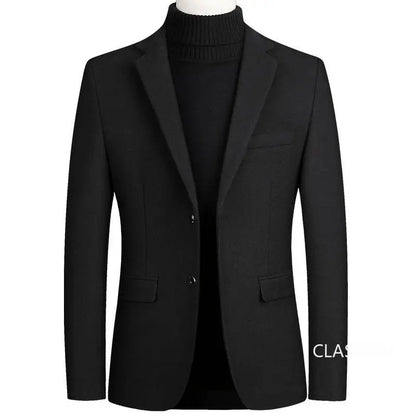 Linnoir: Blazer Texture Wool