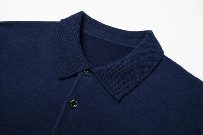 Linnoir: Polo Knitwear Classic Collar