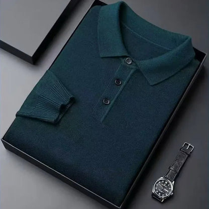 Linnoir: Polo Knitwear Classic Collar