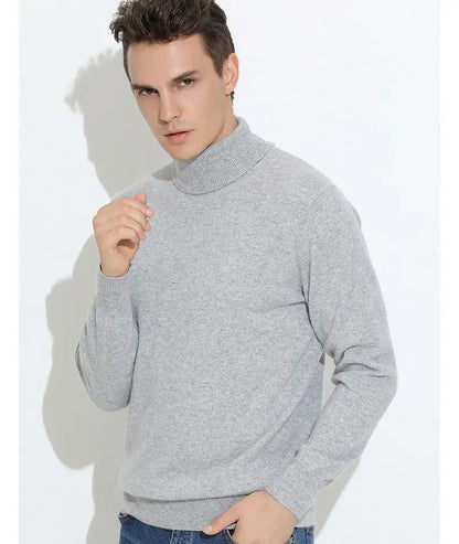 Linnoir: Pure Cashmere Turtleneck Sweater