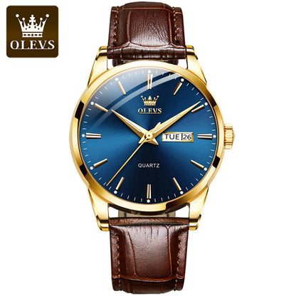 OLEVS CLASSIC QUARTZ Linnoir