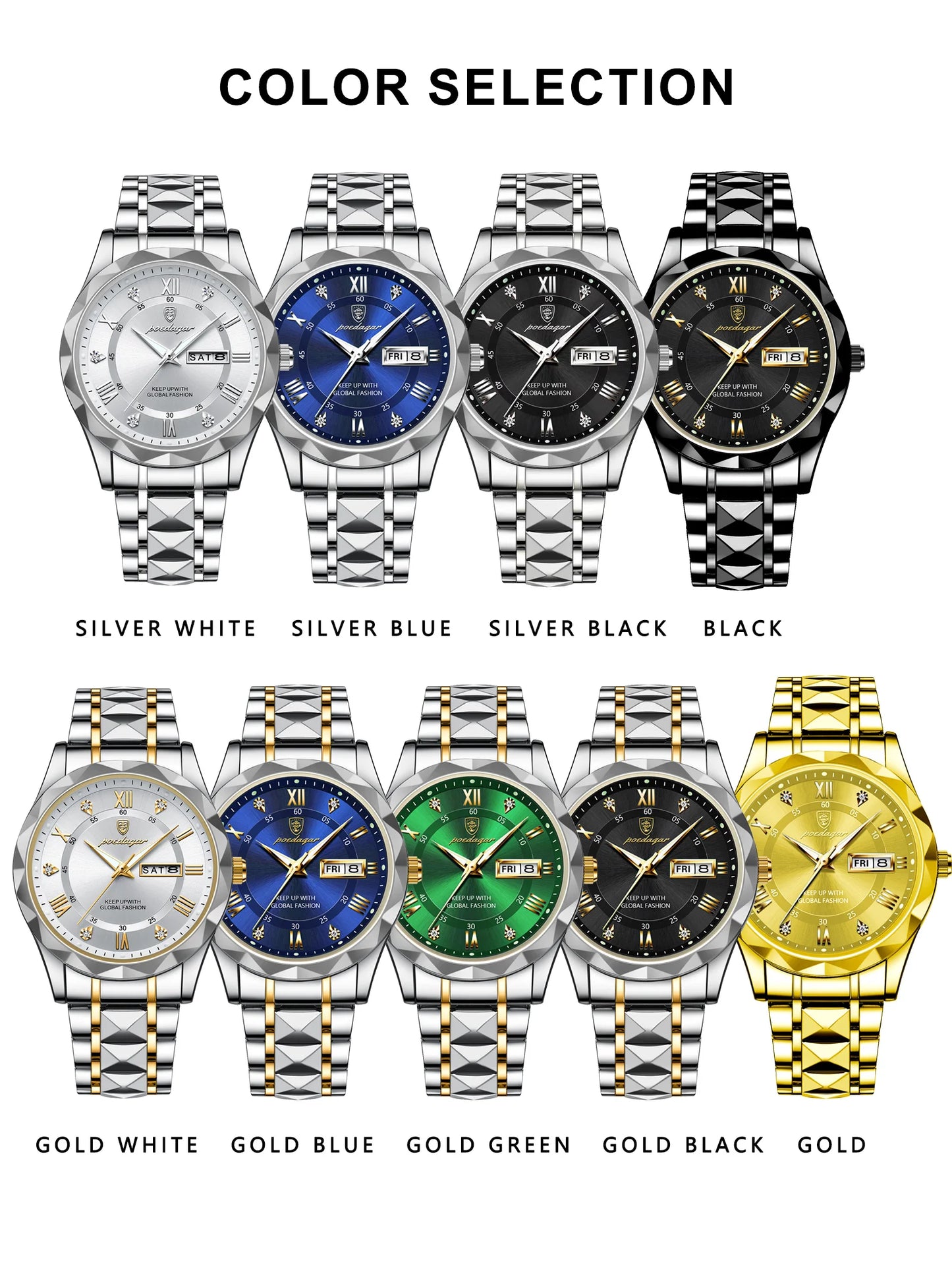 POEDAGAR luxury watch Linnoir