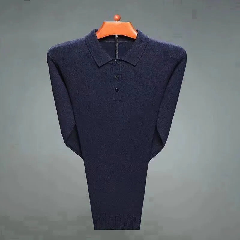 Linnoir: Polo Knitwear Classic Collar