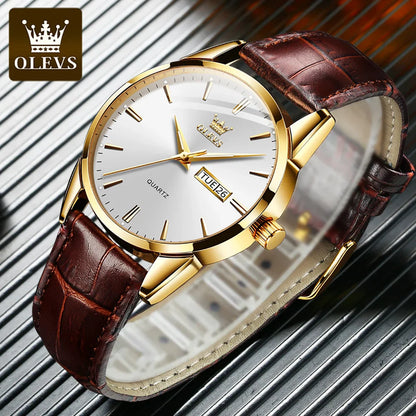 OLEVS CLASSIC QUARTZ Linnoir
