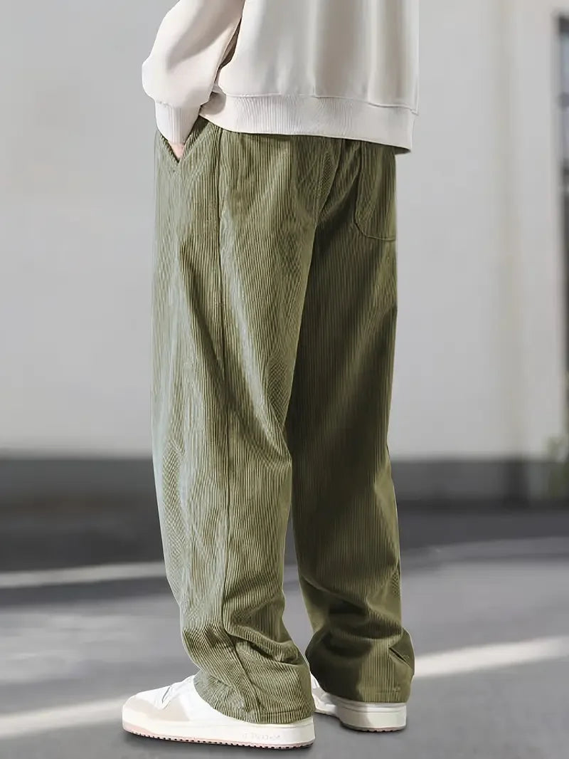 Linnoir: Corduroy Comfort Pants