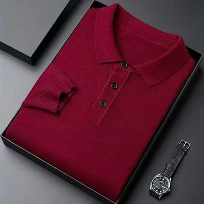 Linnoir: Polo Knitwear Classic Collar