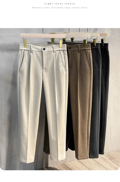 Linnoir: Urban Pleat Tailored Trousers