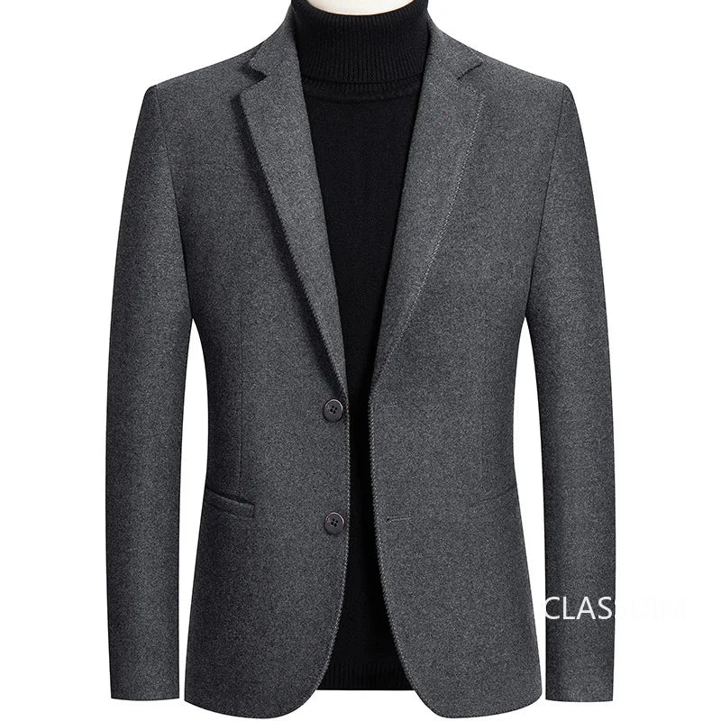 Linnoir: Blazer Texture Wool