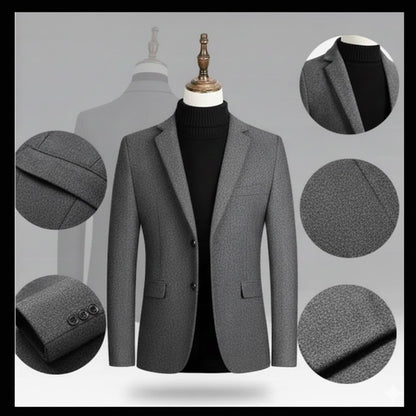 Linnoir: Blazer Texture Wool